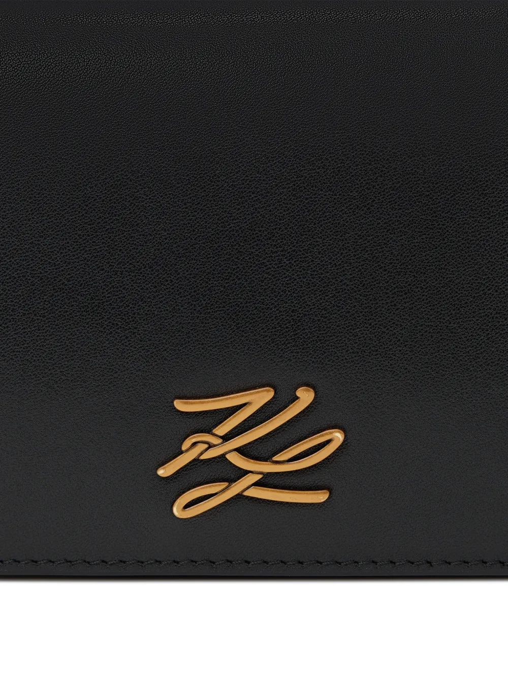 Karl Lagerfeld K Autograph kleine crossbodytas met logoplakkaat Zwart