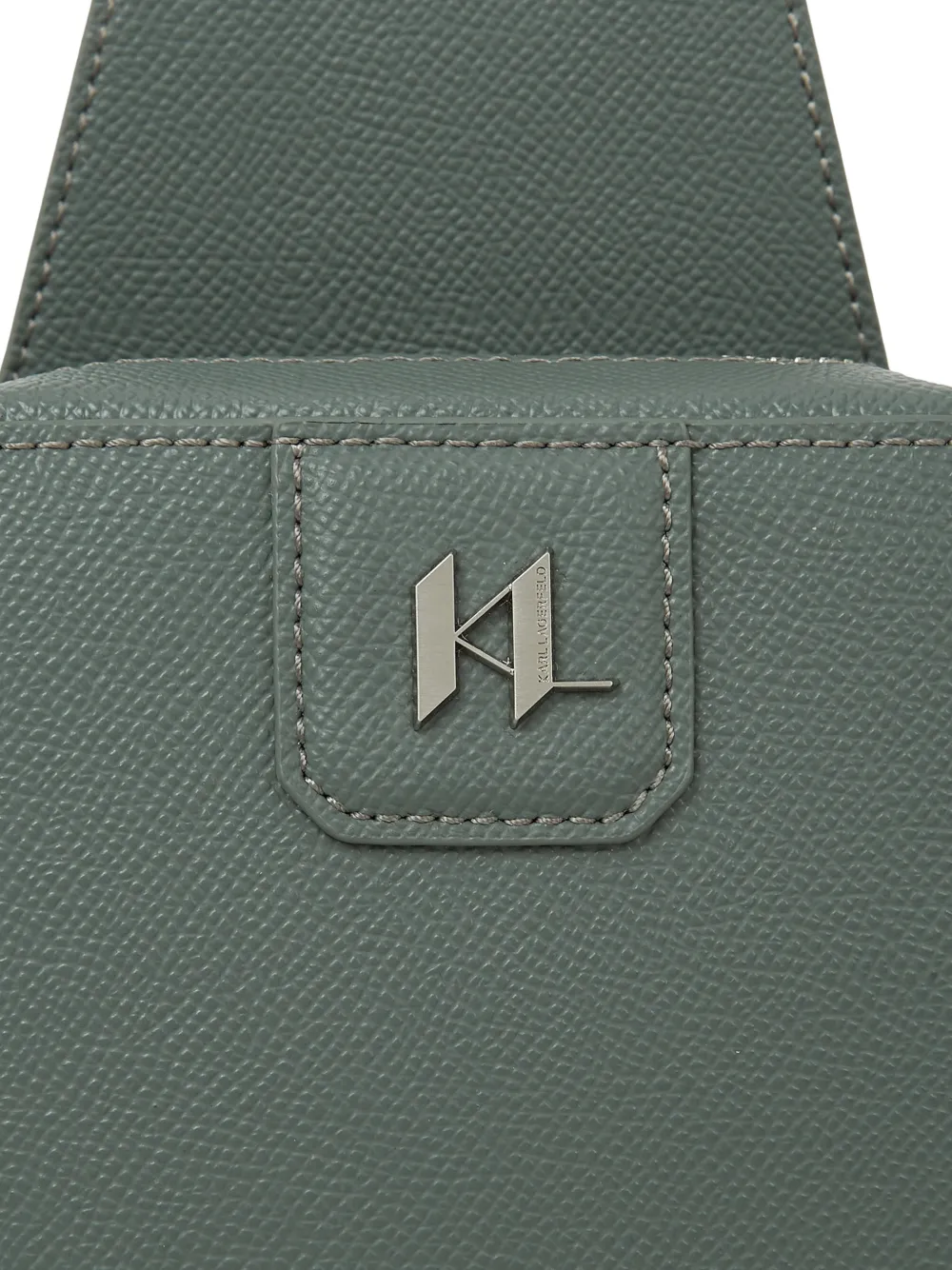 Karl Lagerfeld Schoudertas met monogram Groen