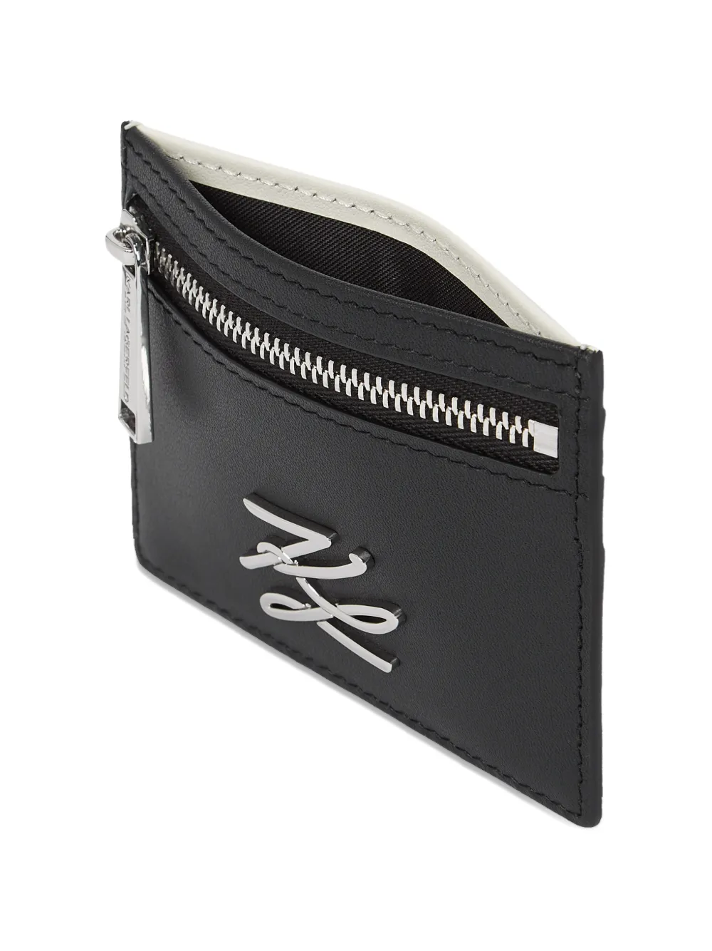  Karl Lagerfeld K/autograph Card Holder - Black 