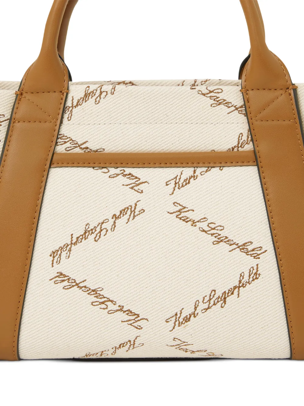 Karl Lagerfeld K Ville kleine shopper Beige