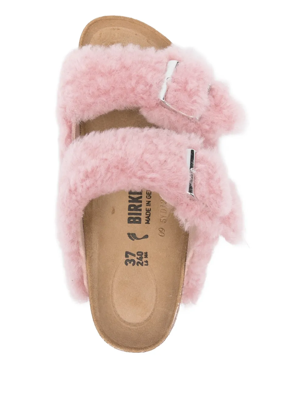 Birkenstock Arizona suède sandalen Roze