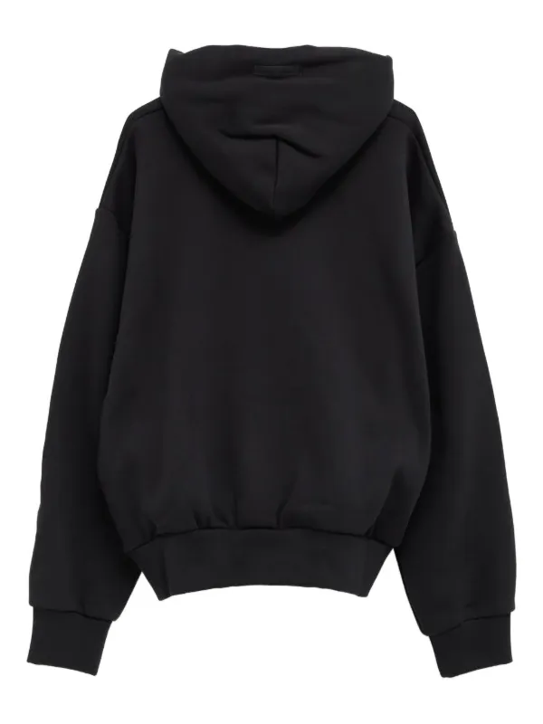 FEAR OF GOD ESSENTIALS logo-print Hoodie | Black | FARFETCH
