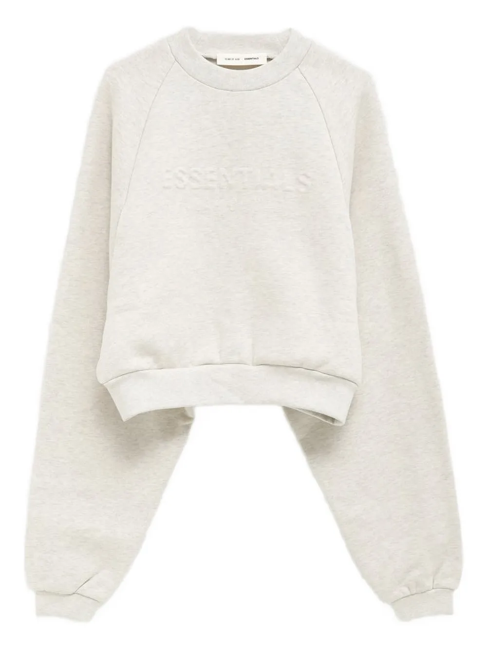 FEAR OF GOD ESSENTIALS 90s embossed-logo sweatshirt - Toni neutri