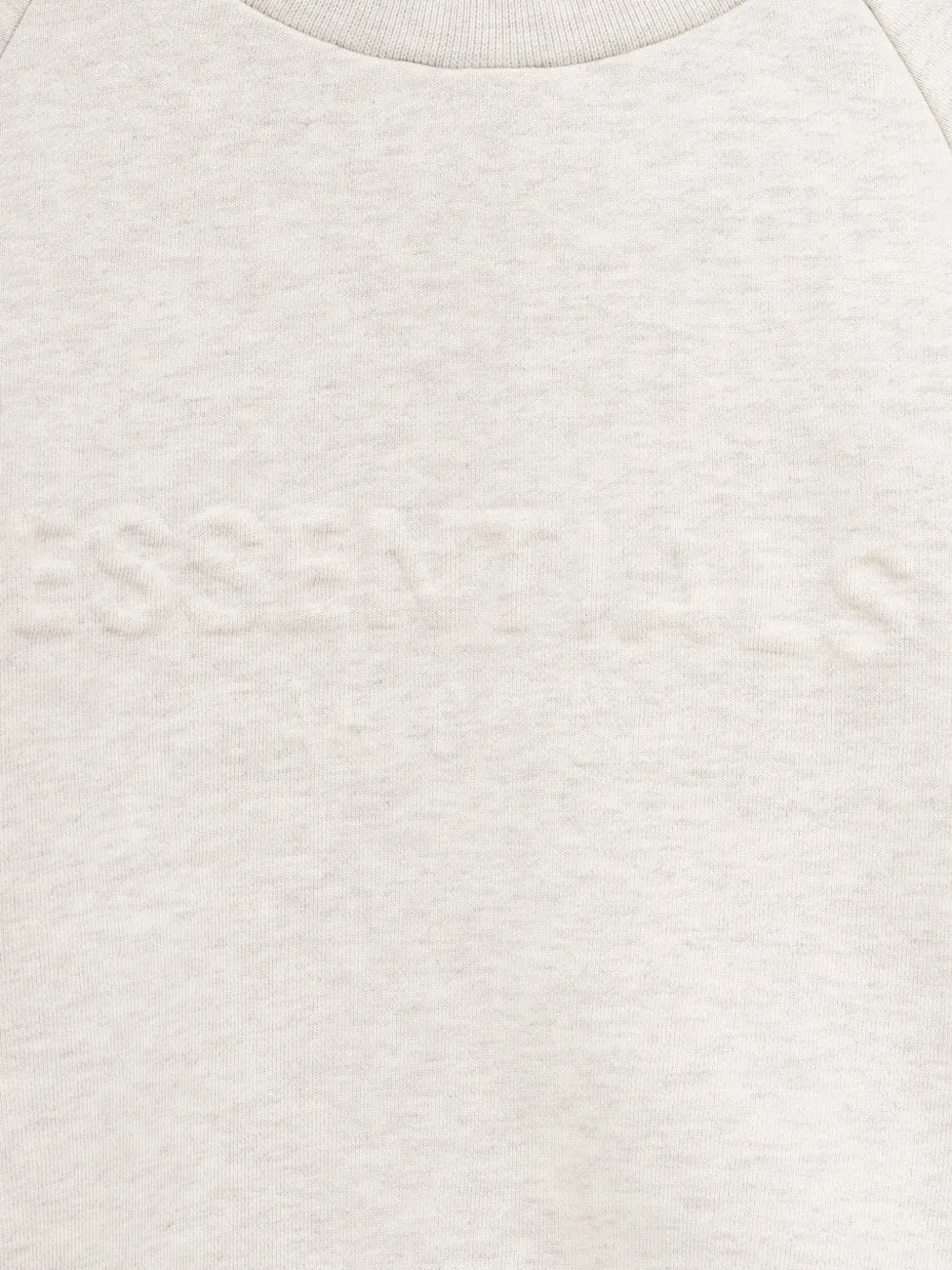  Fear Of God Essentials 90s Embossed-logo Sweatshirt - Neutrals 