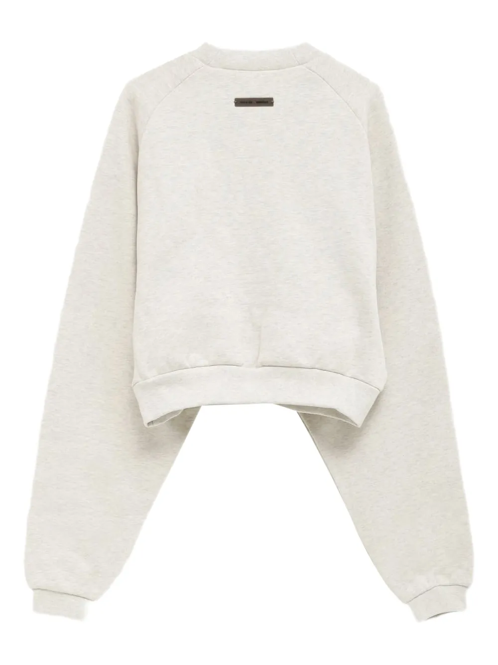 Fear Of God Essentials 90s Embossed-logo Sweatshirt - Neutrals 
