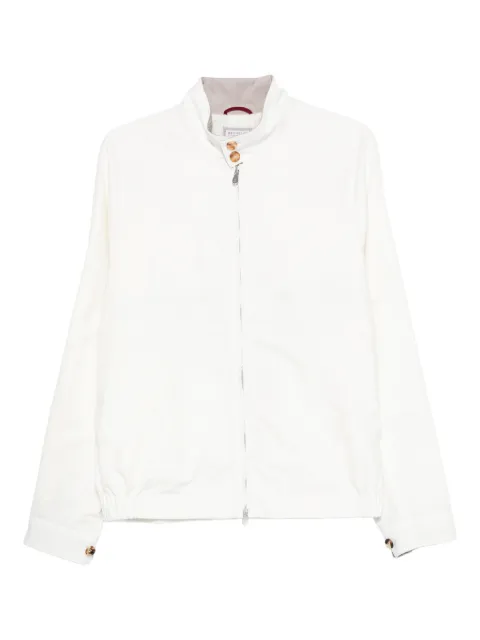 Brunello Cucinelli storm-flap jacket