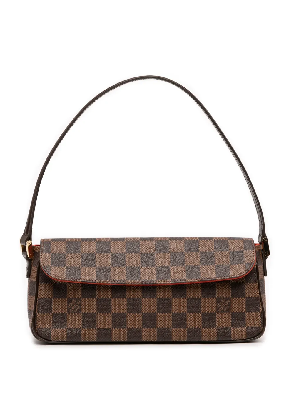 Louis Vuitton Pre-Owned Borsa a spalla Recoleta con motivo Damier Ebène 2002 - Marrone