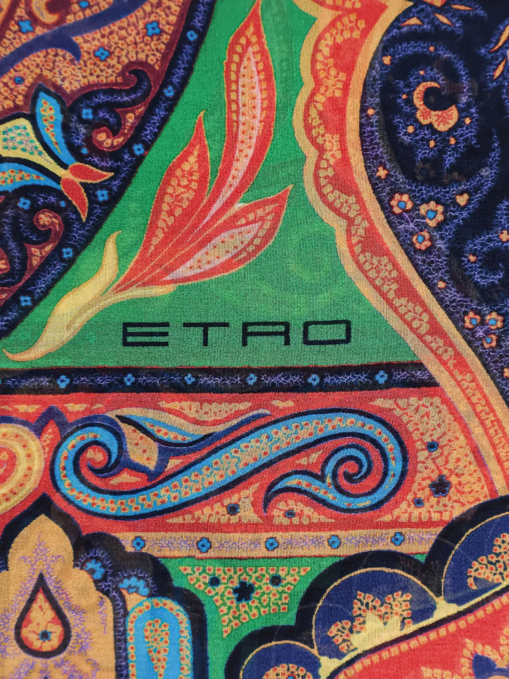 ETRO silk scarf - Oranje