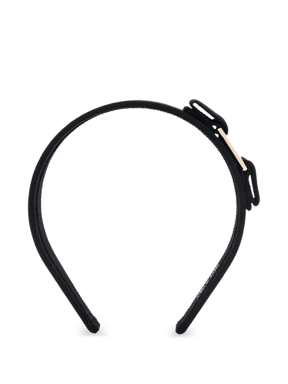 Ferragamo bow-detail headband - Nero