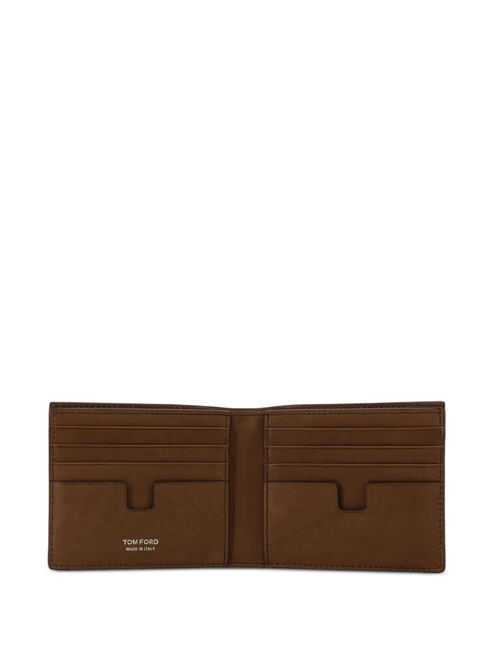  Tom Ford Logo-embossed Wallet - Brown 
