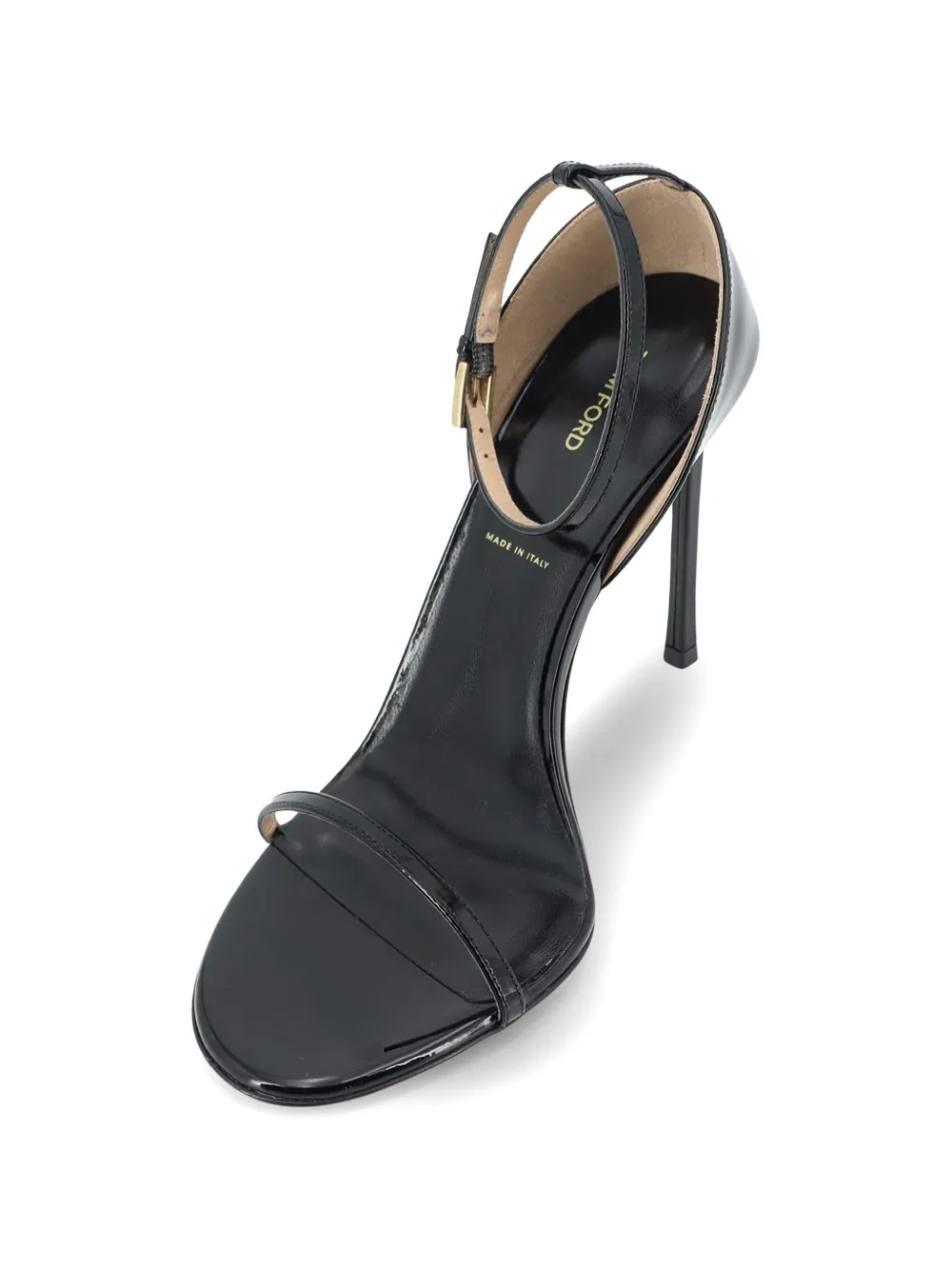 TOM FORD Lakleren sandalen Zwart