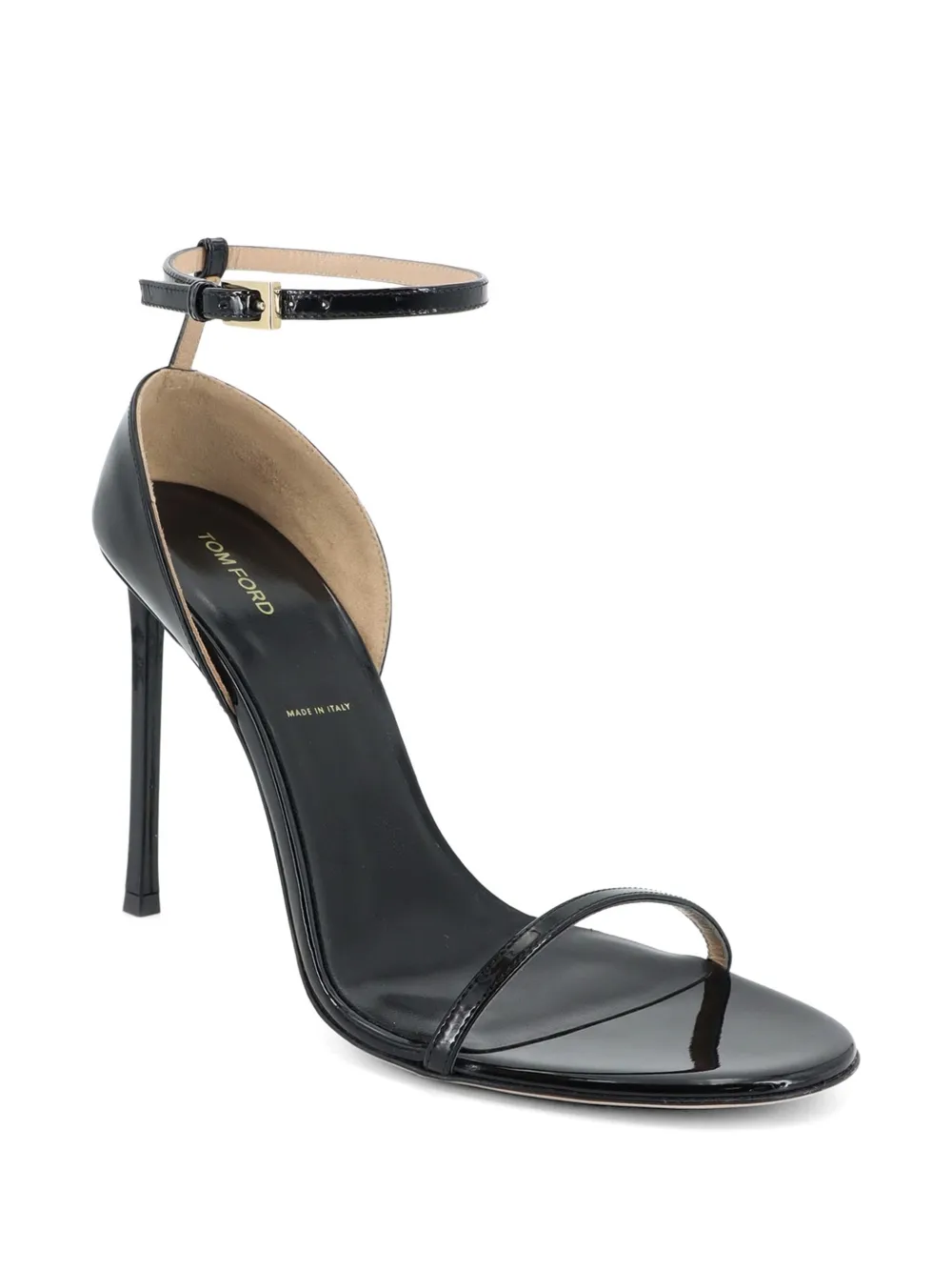 TOM FORD Lakleren sandalen Zwart