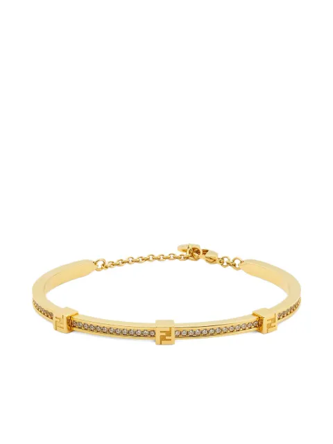 FENDI Forever crystal-embellishment bracelet