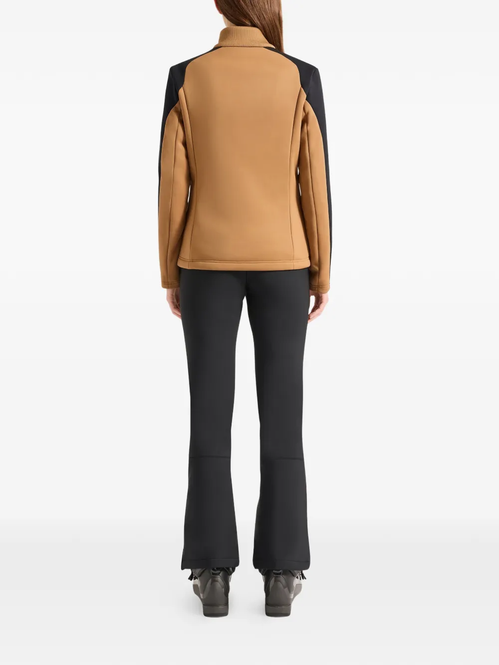 Fusalp Ilam Panelled Jacket In Brown