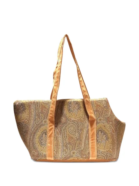 ETRO HOME Fausse paisley padded pet carrier