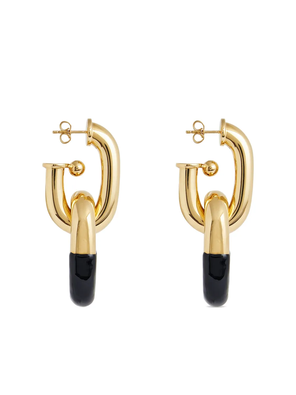  Rabanne Xl Link Earrings - Gold 