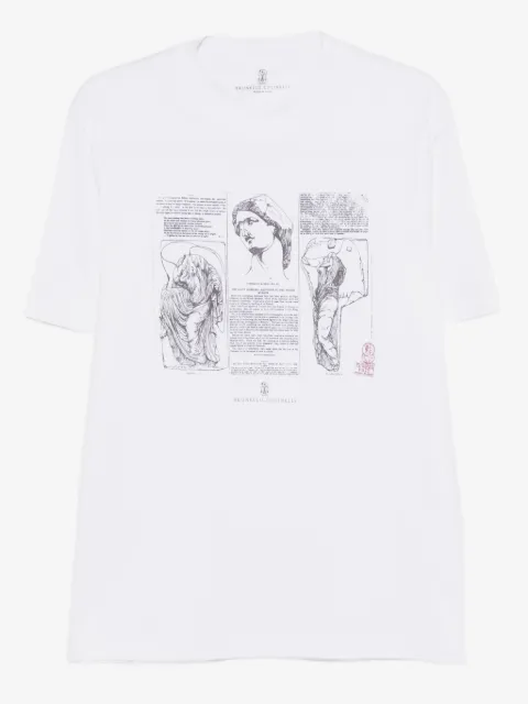 Brunello Cucinelli graphic-print T-shirt