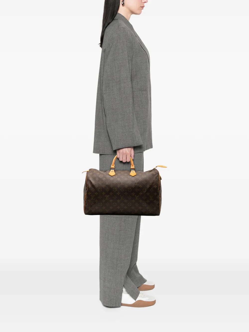 Louis Vuitton Pre-Owned 1990 Monogram Speedy 40 boston bag | Pre-Owned | Image 2