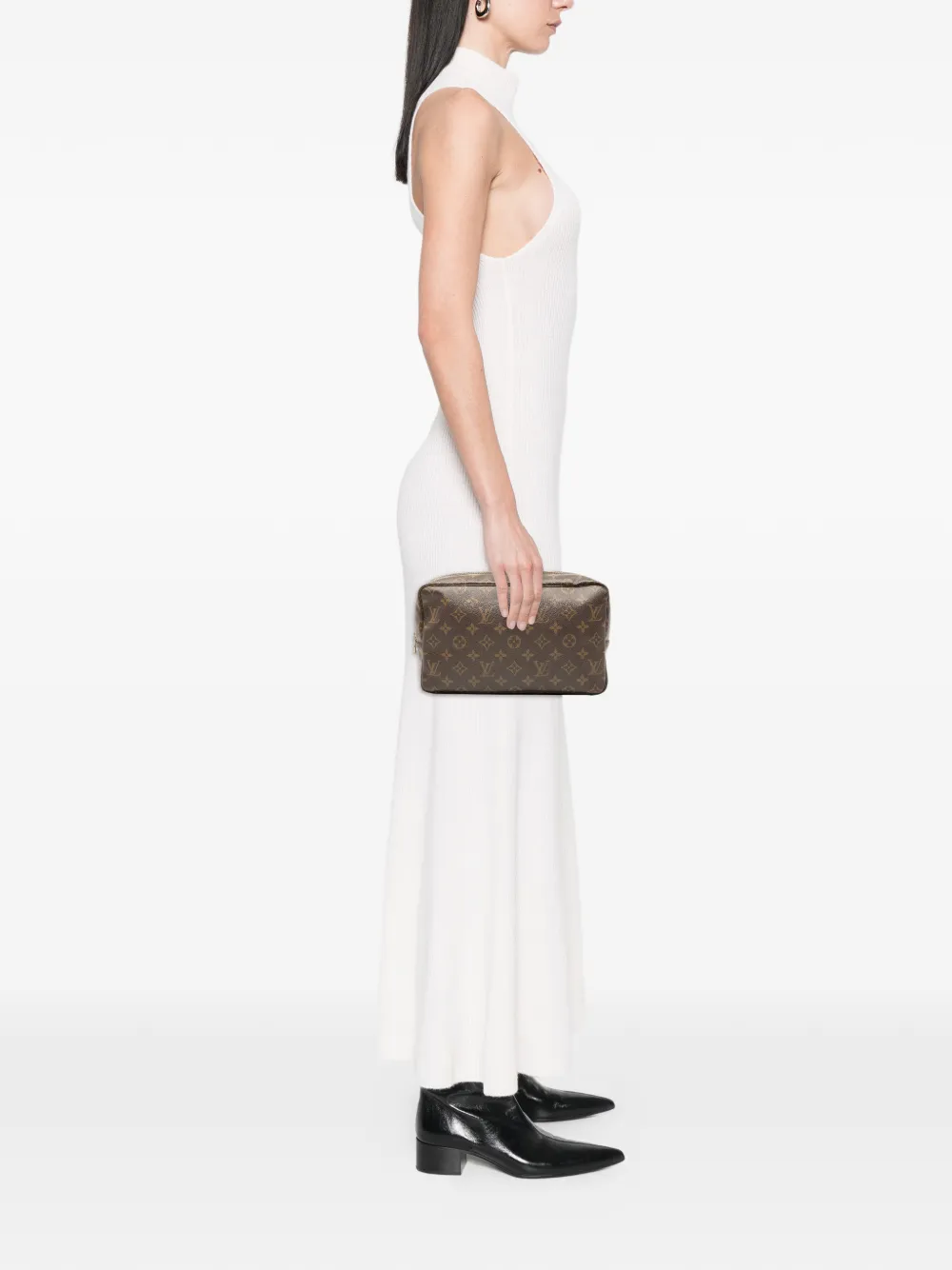 Louis Vuitton Pre-Owned 1990 Monogram Trousse Toilette 28 clutch bag | Brown | Image 1