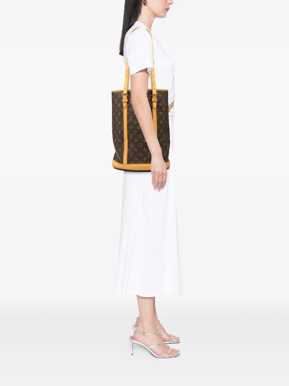 Louis Vuitton Pre-Owned bolsa bucket Monogram GM 2004 | Estilos de archivo | Image 2