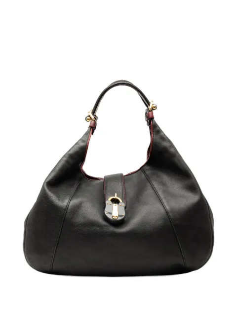 Loewe Pre-Owned 2009 Calfskin Calle hobo bag
