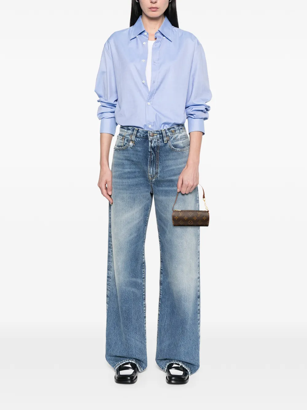 Louis Vuitton Pre-Owned 1990-2020 Monogram Papillon Pochette handbag | Pre-Owned | Image 2