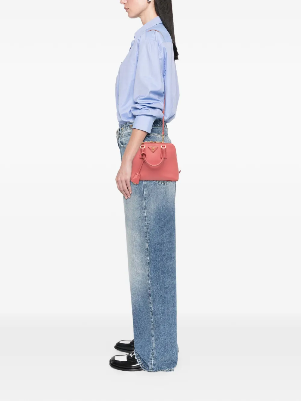 Prada Pre-Owned 2010-2025 Small Saffiano Lux Promenade satchel | Pre-Owned | Image 2