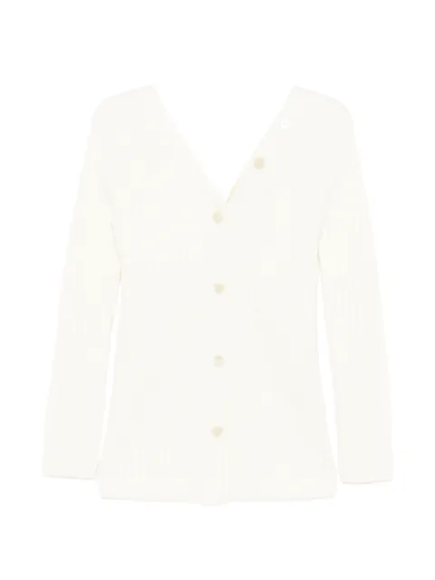 Theory cárdigan con botones en la espalda y cuello en V