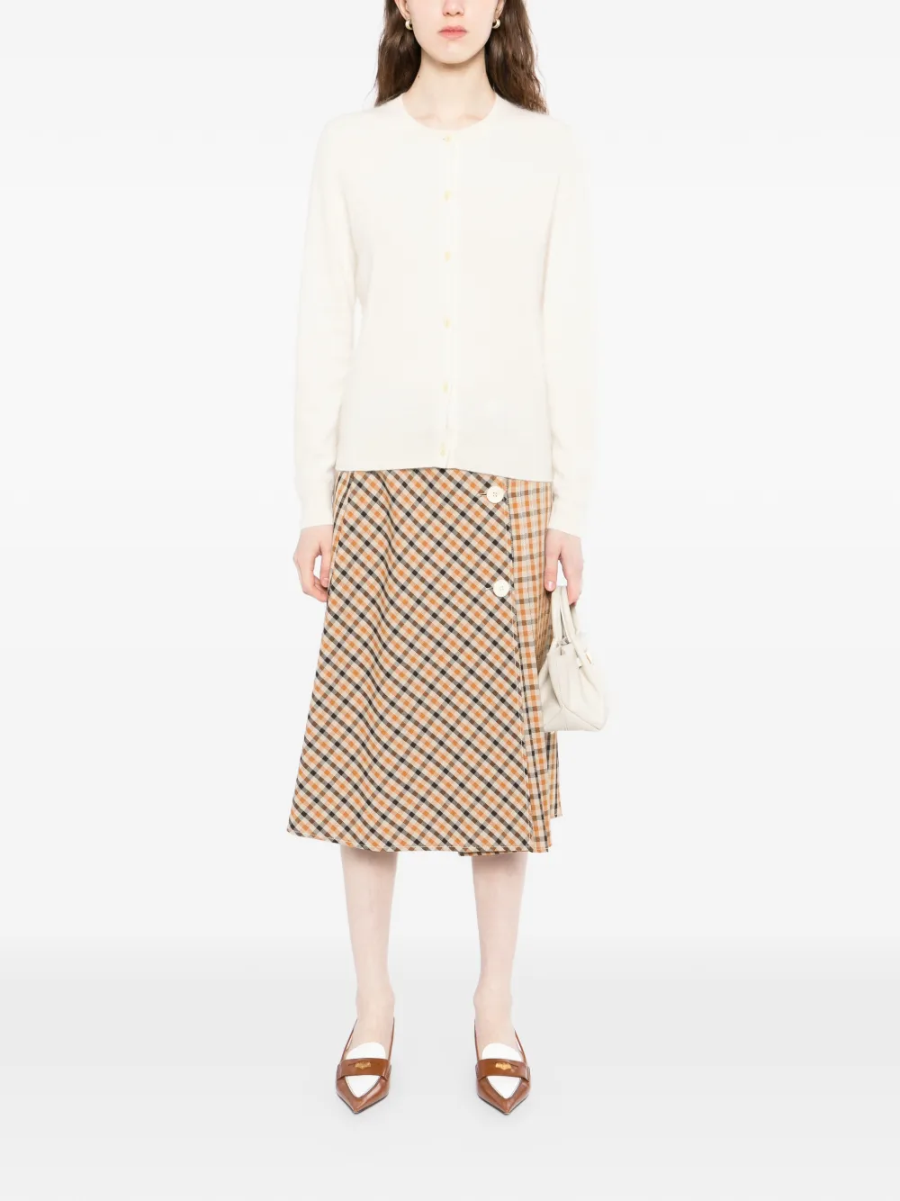  Theory Buttoned Knitwear - Neutrals 