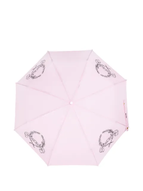 Moschino logo-motif umbrella