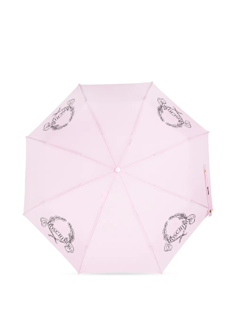 Moschino logo-motif umbrella | Pink | Image 1