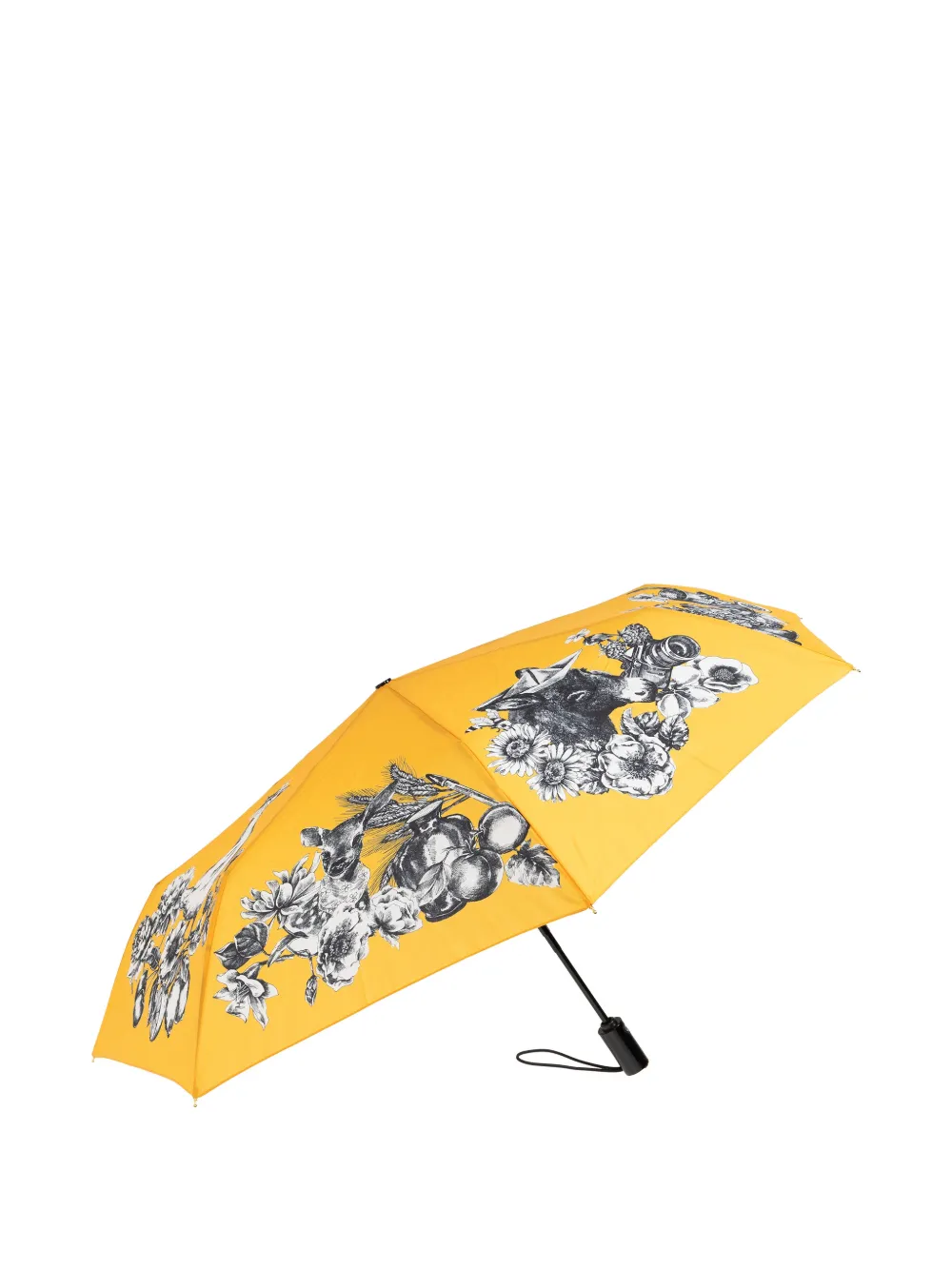 Moschino graphic-print umbrella | Yellow | Image 1