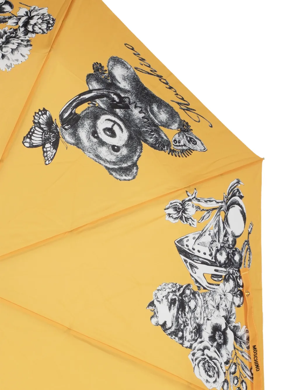 graphic-print umbrella