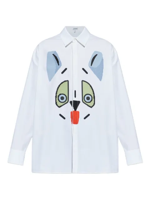 LOEWE x Louis Wain embellished shirt
