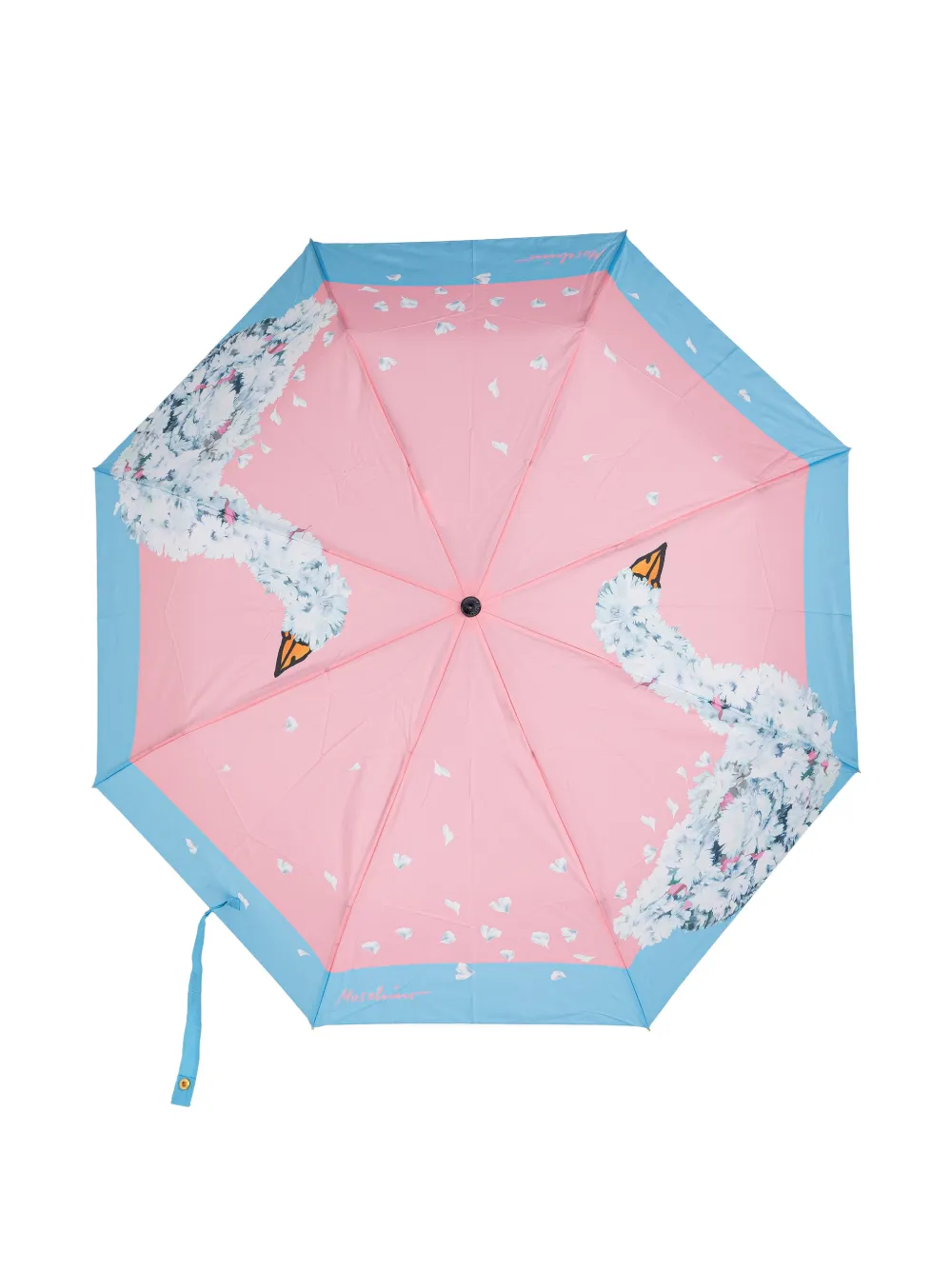 Moschino floral-print umbrella - Roze