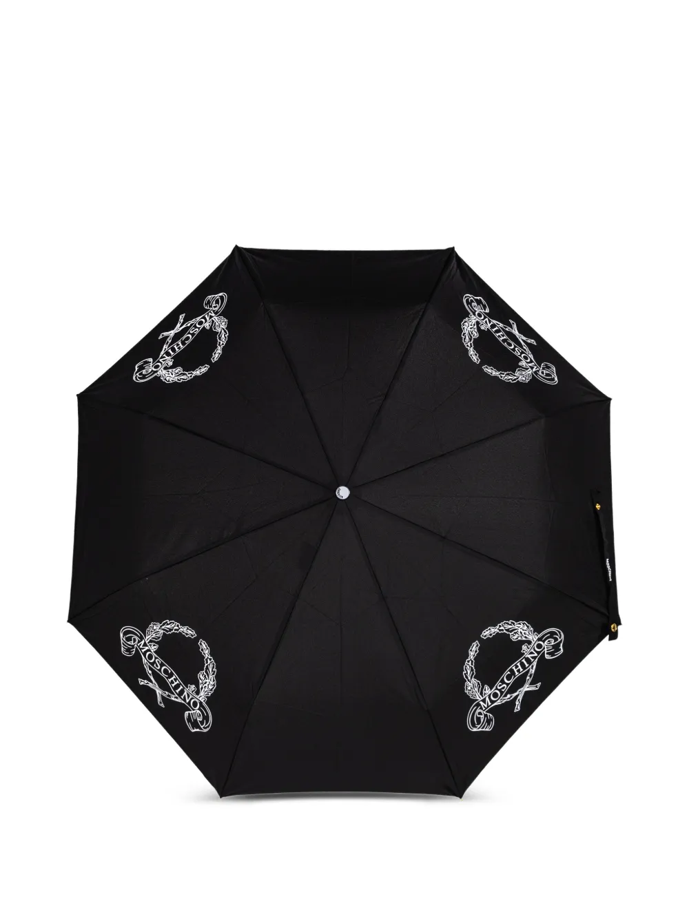Moschino logo-motif umbrella | Black | Image 1