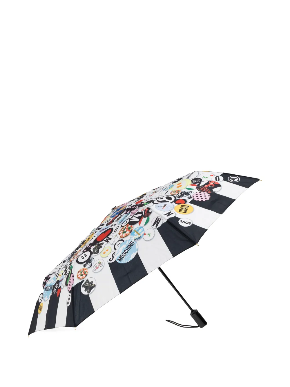 Moschino patterned-border printed umbrella | Men | Image 2
