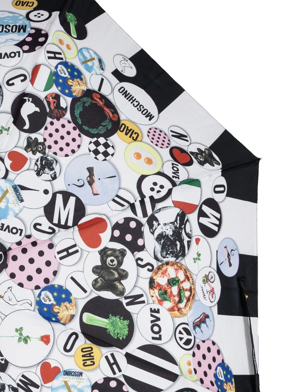 Moschino Paraplu met print Wit