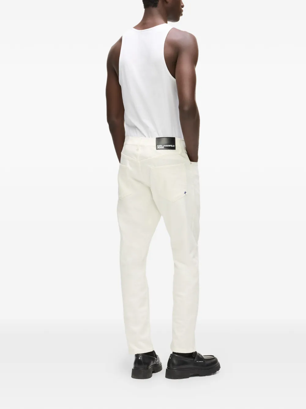 Karl Lagerfeld Jeans Katoenen jeans Wit
