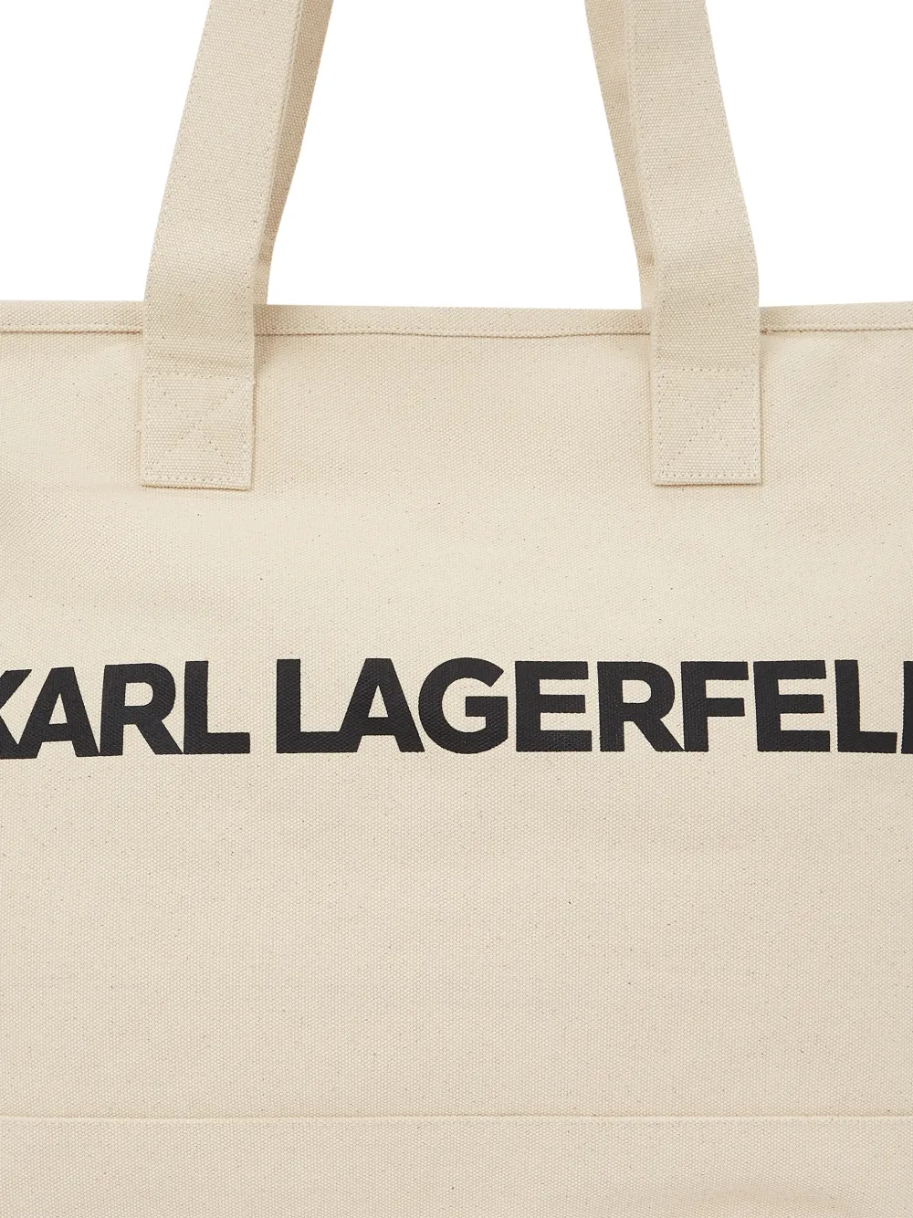 Karl Lagerfeld Grote K Essential shopper met logo Beige