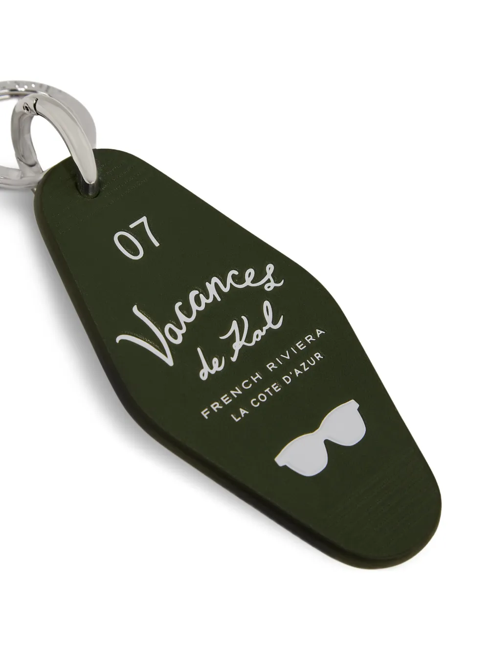 Karl Lagerfeld Vacances de Karl sleutelhanger Groen