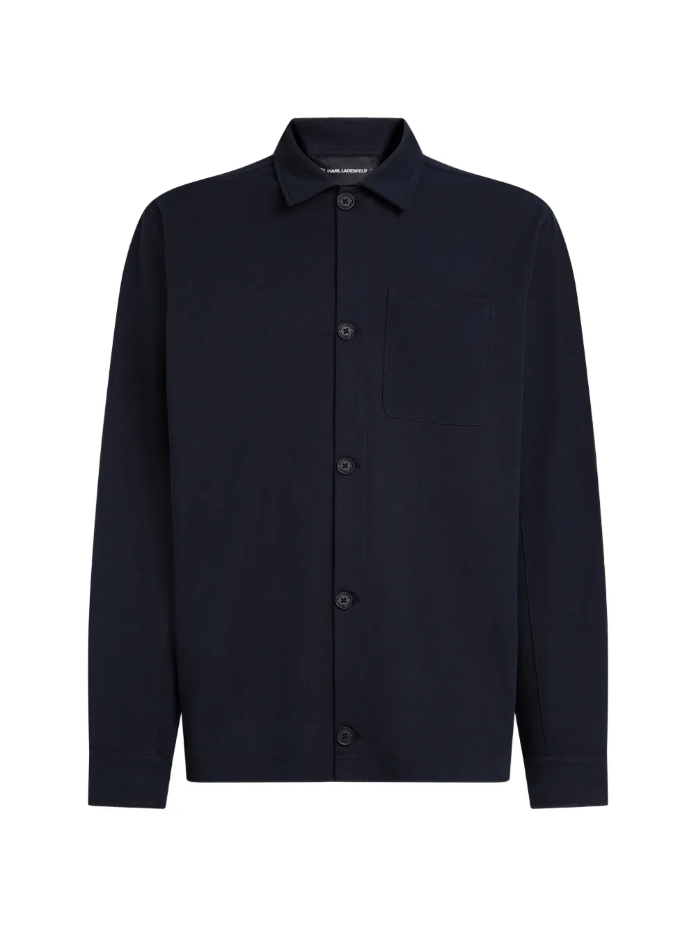 Karl Lagerfeld Camicia con taschino - Blu