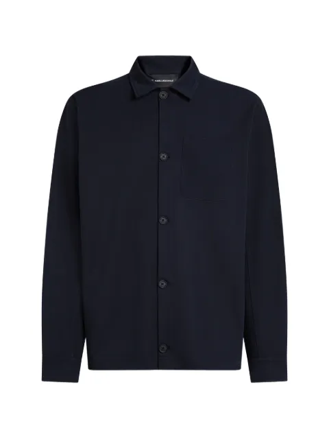 Karl Lagerfeld ikon pocket jersey shirt