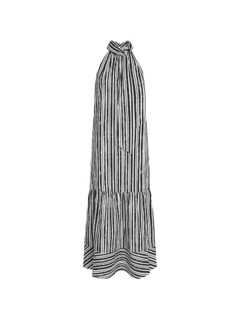 Karl Lagerfeld striped cotton maxi dress