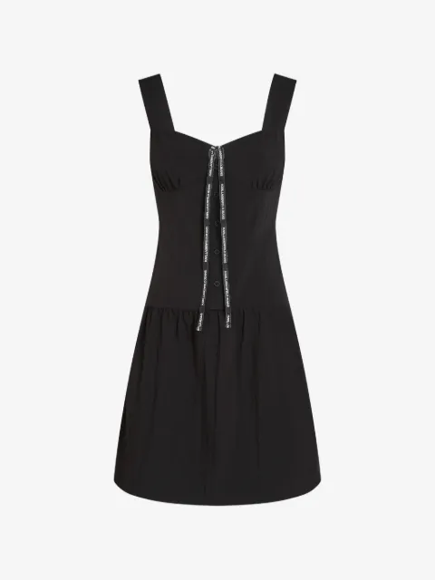 Karl Lagerfeld Jeans vestido corto con detalle del logo