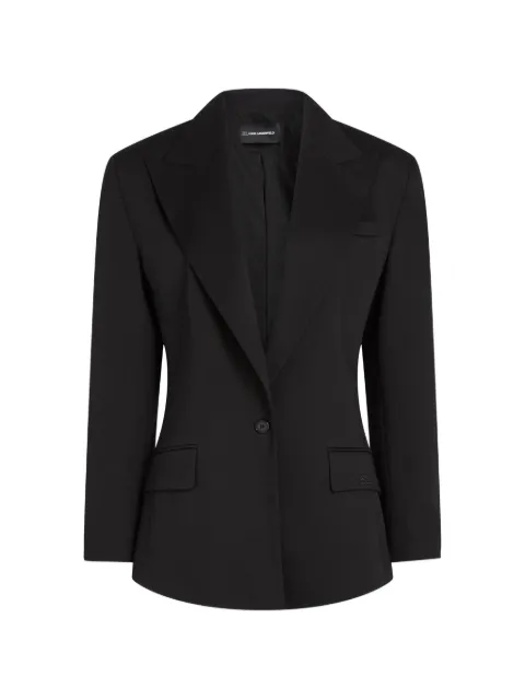 Karl Lagerfeld blazer con botones en colaboración con Amber Valletta