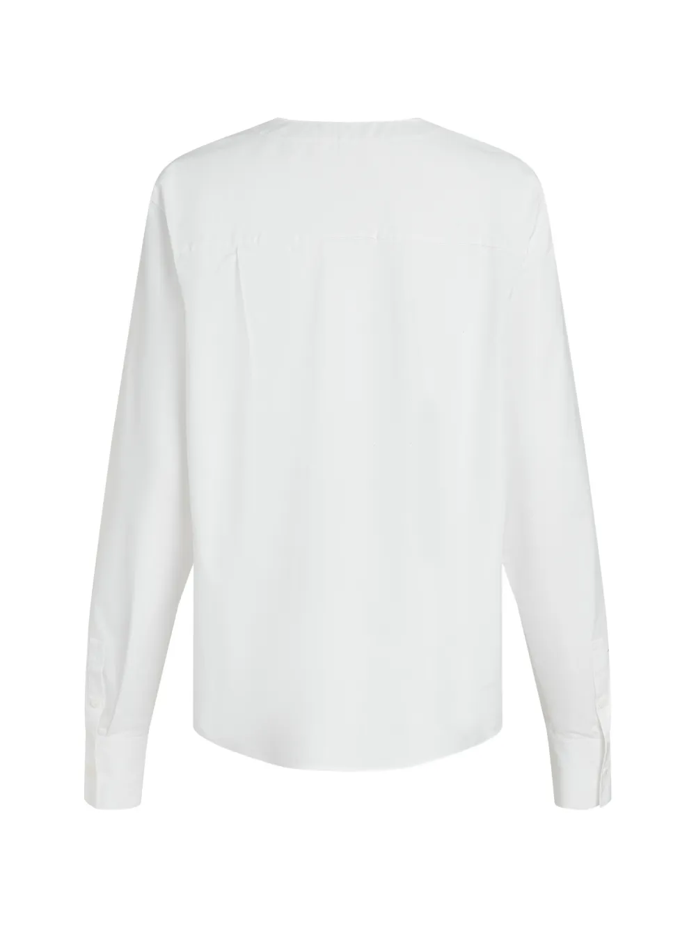 Karl Lagerfeld KL Studio blouse met V-hals Wit