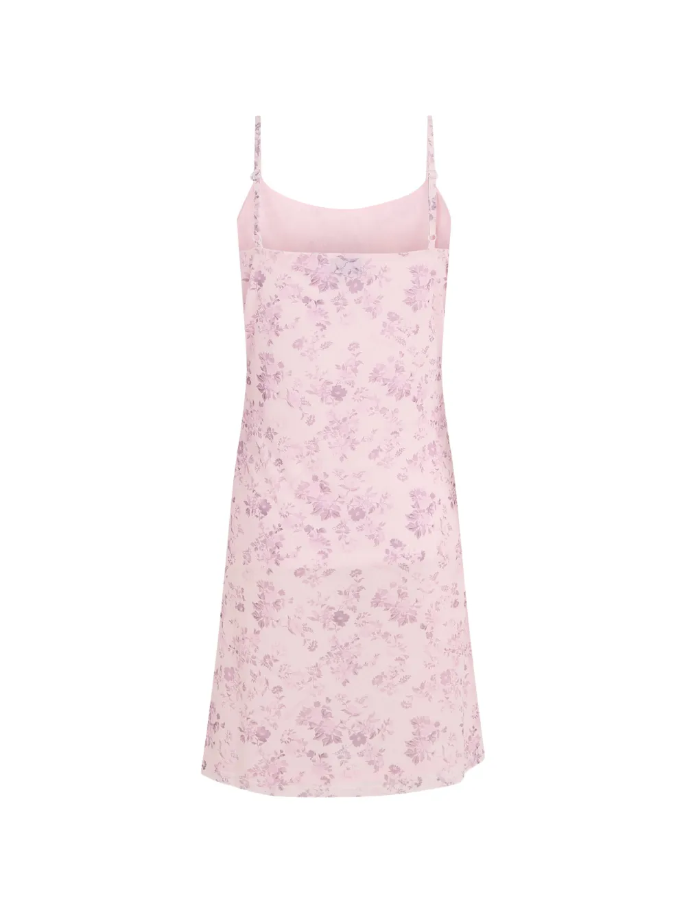 Flower-Print Mini Dress