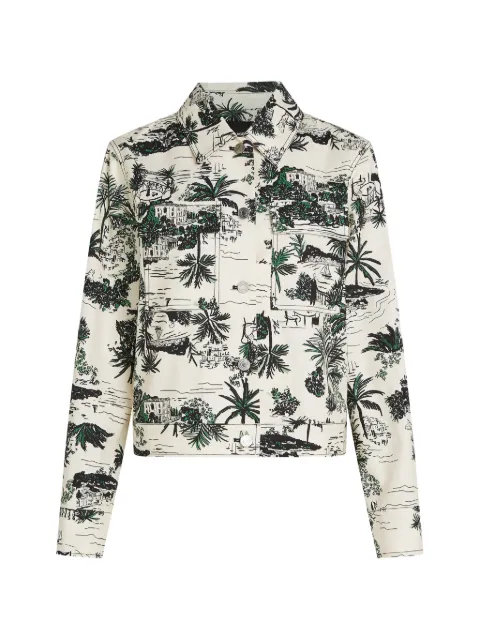 Karl Lagerfeld printed jacket