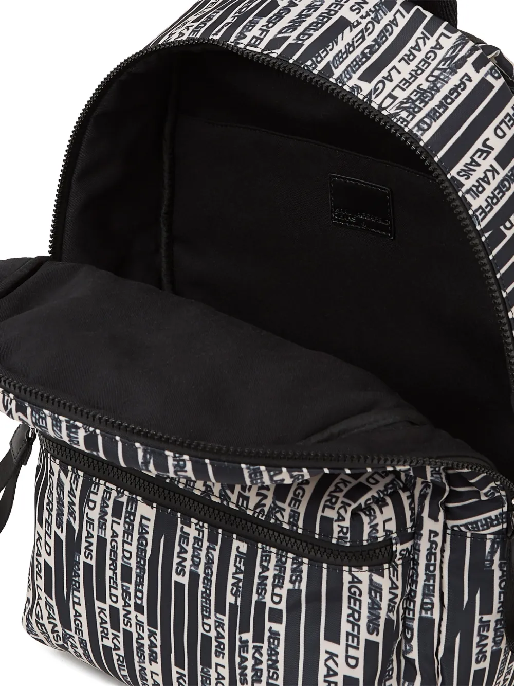 Karl Lagerfeld Jeans Rugzak met print Zwart